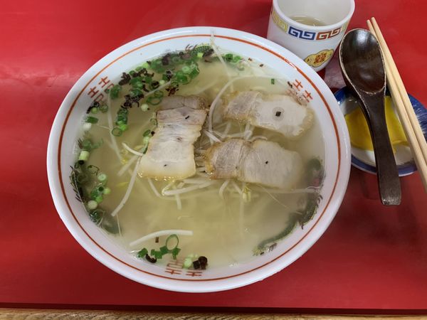 「ラーメン中 550円」@のり一ラーメンの写真
