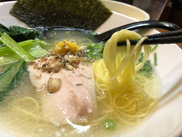 「淡麗真鯛そば　800円」@三代目麺処 「まるは」極 船橋店の写真