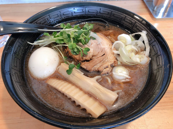 「正油あらびき　煮たまご」@ボニート・ボニートの写真