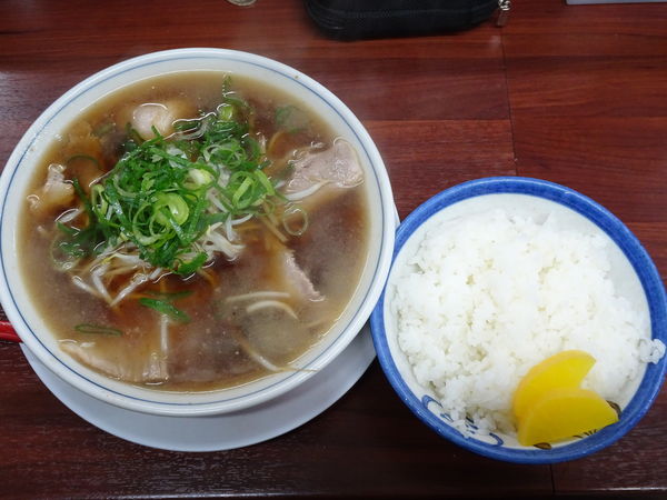 「ラーメン＆ライス」@ラーメン藤 大手筋店の写真