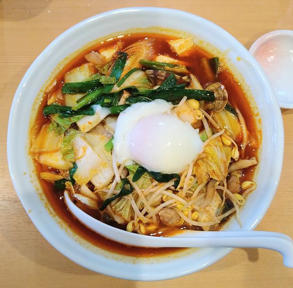 「牛肉とあさりの辣椒タンメン【期間限定】」@中華蕎麦 はるの写真