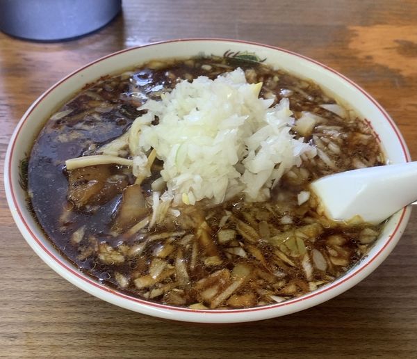 「チャーシューメン やくみ」@ラーメン富士屋 五井店の写真