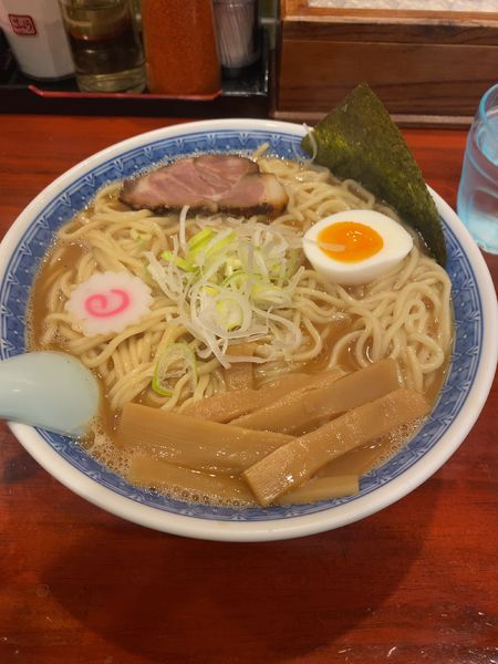 「ラーメン(大)」@つけ麺 石ばしの写真