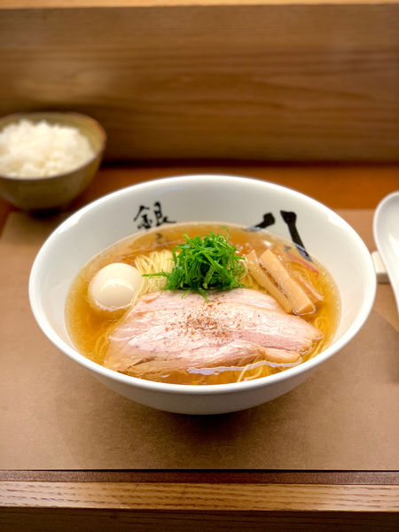 「特製中華そば」@中華そば 銀座 八五の写真