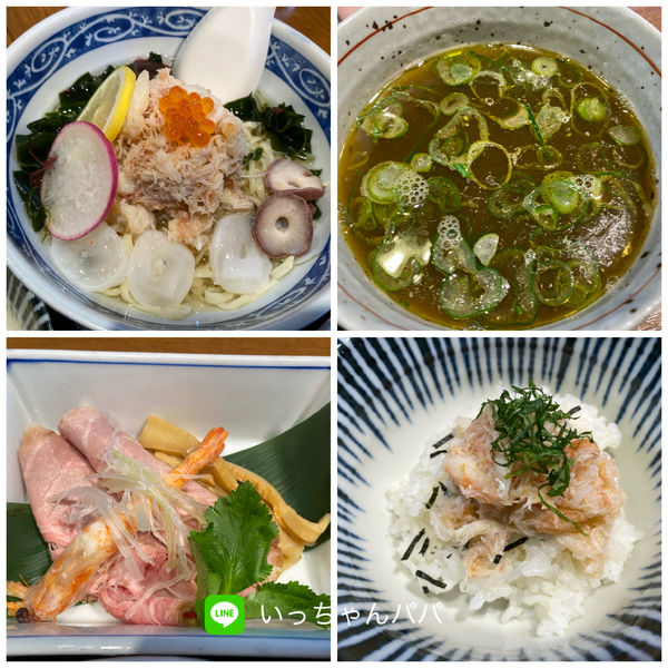 「限定）うみのそば　つけめんver 1380円」@寿製麺よしかわ 川越店の写真