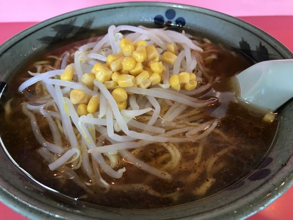 「ラーメン (にんにく)  大盛 800円」@熊大路の写真