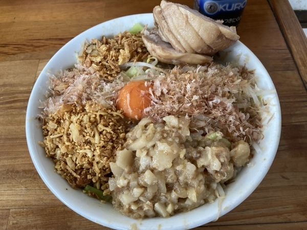 「まぜそば　アブラ増し」@ハイマウントの写真