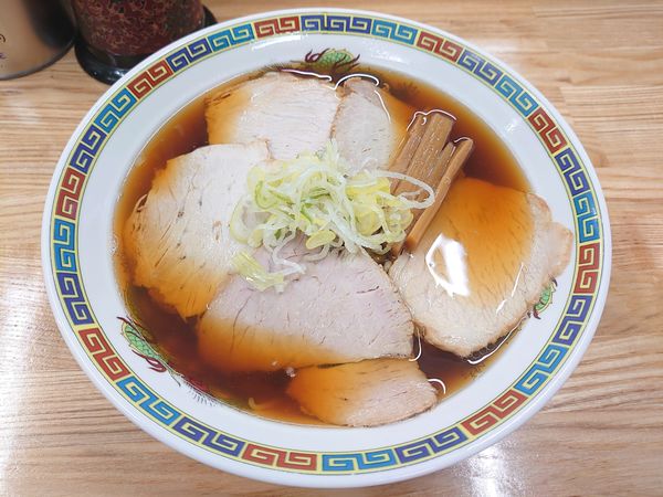 「チャーシューメン中 650円」@くどうラーメンの写真