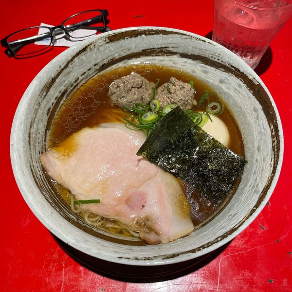 「淡麗ジビエラーメン」@珍獣屋の写真
