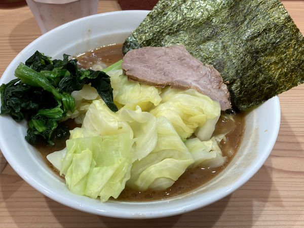 「キャベツラーメン（並）」@漢ラーメン 室の写真