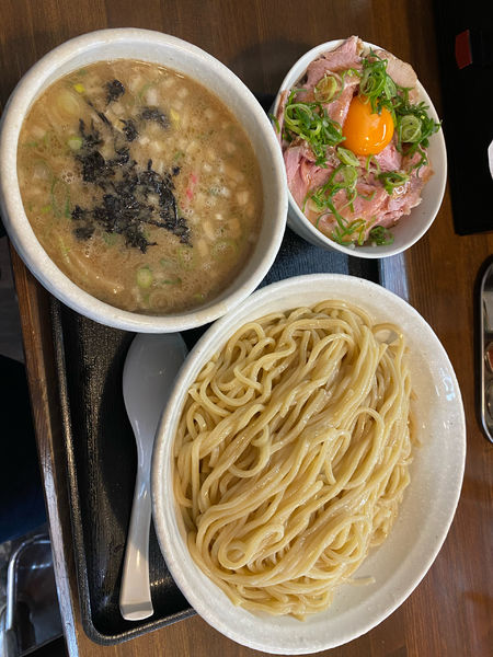 「濃厚塩つけ麺」@麺家 一翔の写真