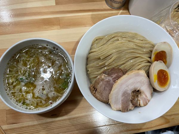 「和風塩つけ麺(味玉チャーシュートッピング)」@らーめん 桐麺 本店の写真