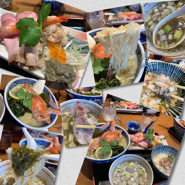 「🌊うみのそば　つけめんversion2 1480円＋獺祭他」@寿製麺よしかわ 川越店の写真