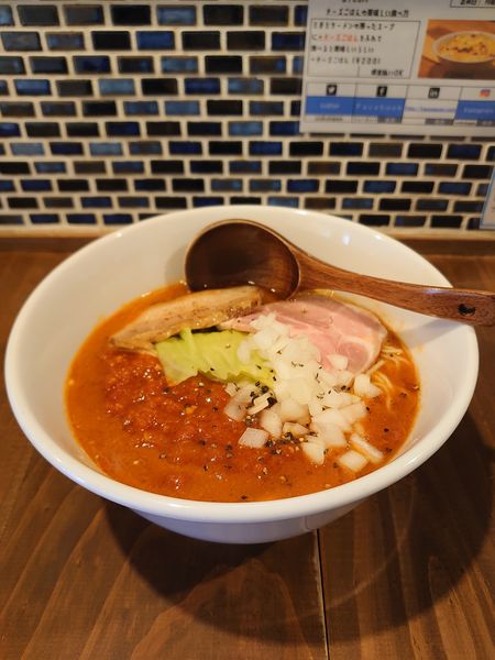 「とまとらーめん(800円)」@ニューカッパの写真