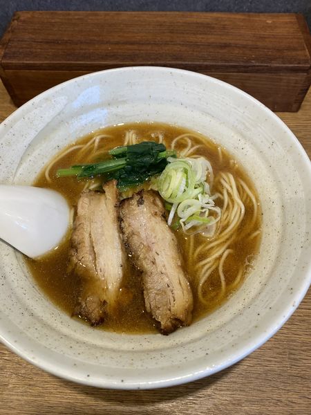 「煮干しそば」@濃厚煮干しそば 丸にたちばなの写真