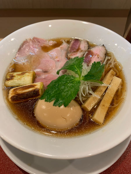 「味玉紀州鴨そば」@燃えよ麺助の写真