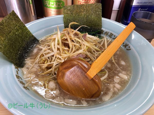 「ネギラーメン(750円)」@ラーメンショップ 椿 松伏店の写真