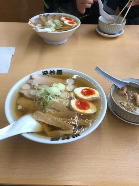 「チャーシューメン　味玉」@田村屋の写真