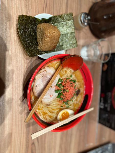 「えびみそ　あじわい　太麺」@えびそば一幻 新千歳空港店の写真
