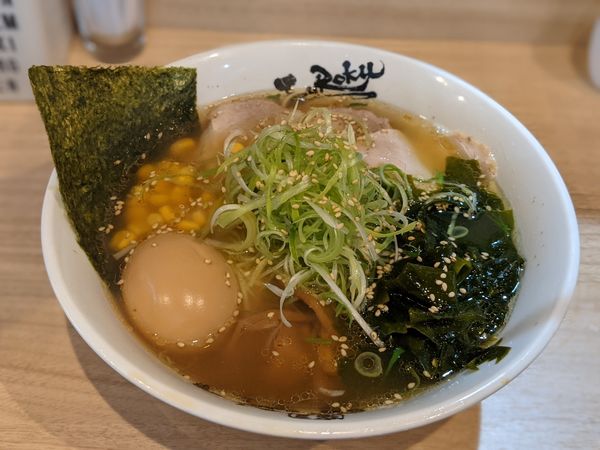 「限定ワカメラーメン」@麺屋 丈六 キーノ和歌山店の写真