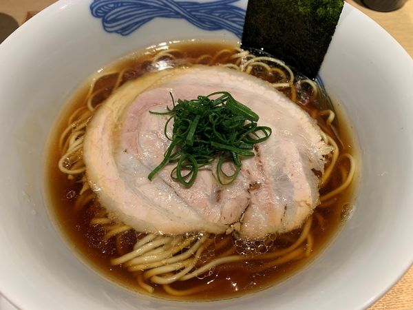 「醤油らぁ麺」@NIPPON RAMEN 凛 TOKYOの写真