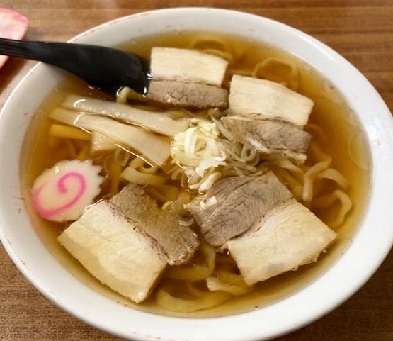 「極太手打チャーシューメン」@食堂なまえの写真