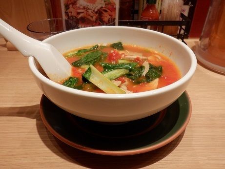 「太陽のラーメン」@太陽のトマト麺withチーズ 新宿ミロード店の写真