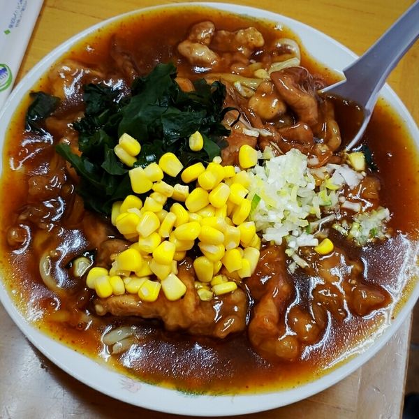 「焼肉冷し ６９０円」@中華 大進の写真