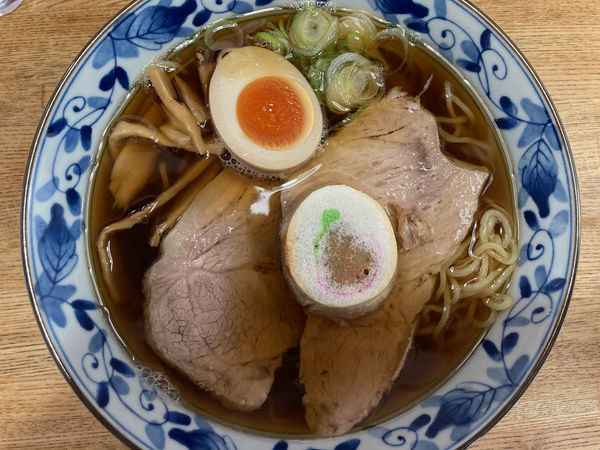 「煮干そば 720円（煮卵+50円）」@中華そば 佐とうの写真