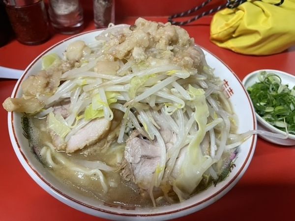 「ラーメン並+九条ネギ」@ラーメン二郎 京都店の写真