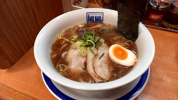 「バリコク醤油」@風風ラーメン 大田店の写真