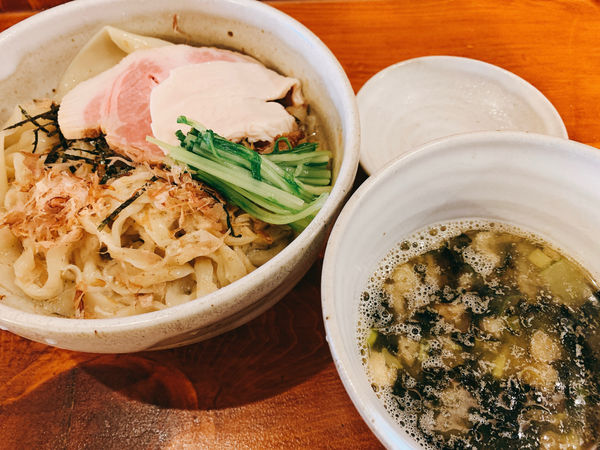 「純和風ジャコオイルつけ麺」@口樂の写真