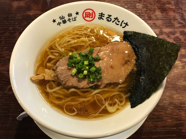 「【土日祝限定】生姜中華そば　750円」@中華そば まるたけの写真