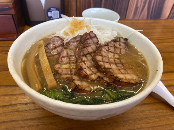 「ねぎあぶりちゃーしゅーめん 1,150円」@めんや 暁の写真