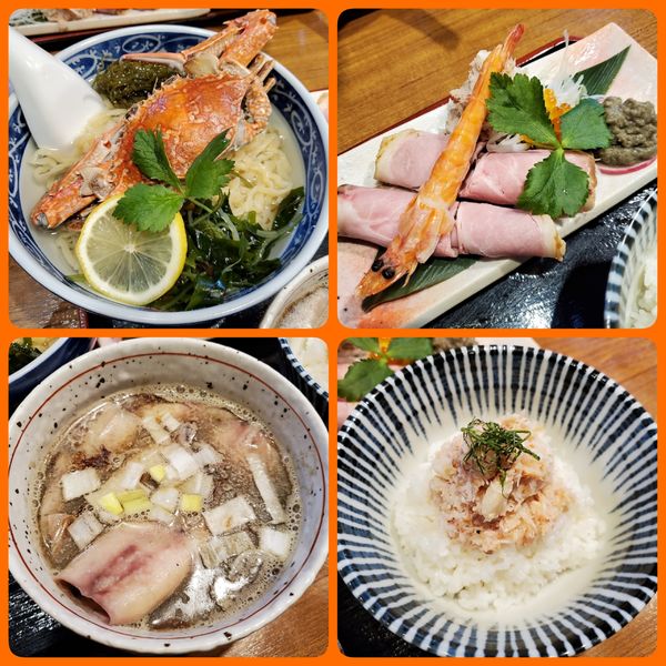 「【限定】うみのそば つけめんversion2」@寿製麺よしかわ 川越店の写真