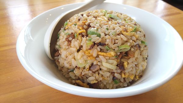 「とこ豚骨、チャーハンセット」@麦笑 豊田店の写真