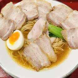 【限定】福島地鶏ラーメン(バラ肉)1150円