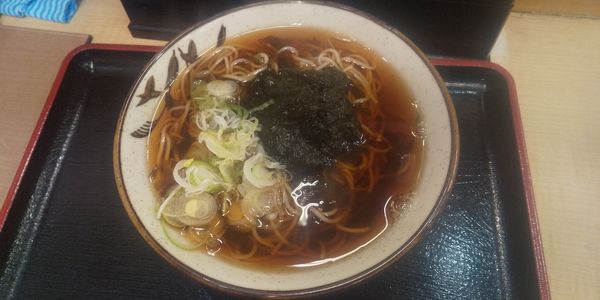 「生のりそば」@そばよし 本店の写真