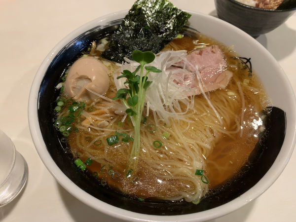 「侍らーめん　醤油」@麺屋 侍の写真