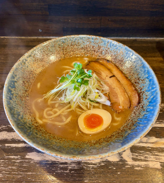 「和風とんこつ（850円）」@綿麺の写真