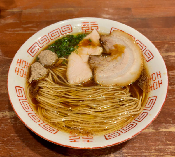 「生一本黒豆（930円）」@麺や 而今 大東本店の写真