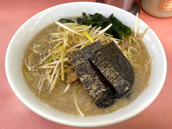 「ネギラーメン ７５０円 ※麺硬め・アブラ多め」@ラーメンショップ 橋戸店の写真