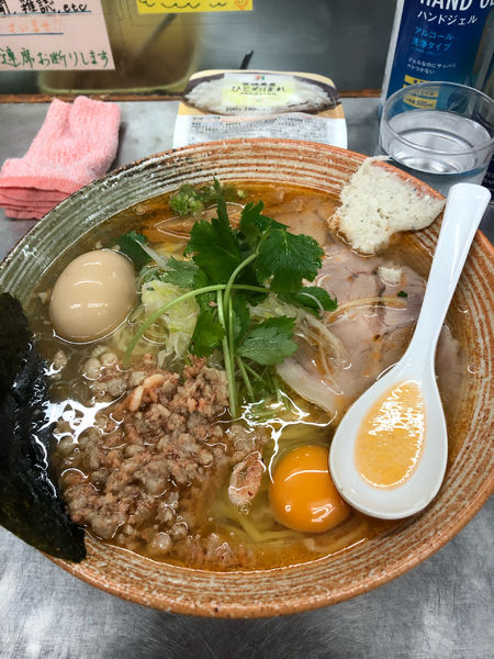 「桜エビ出汁塩ラーメン」@覆麺 智の写真