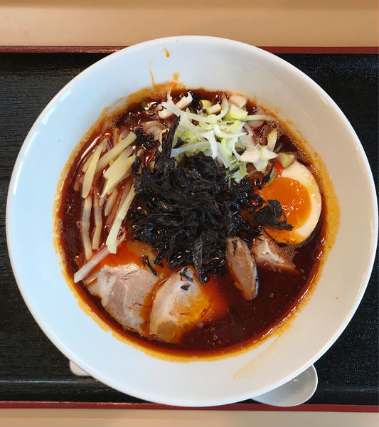 「辛ニボ 普通 マシマシ」@麺魂 さまろの写真