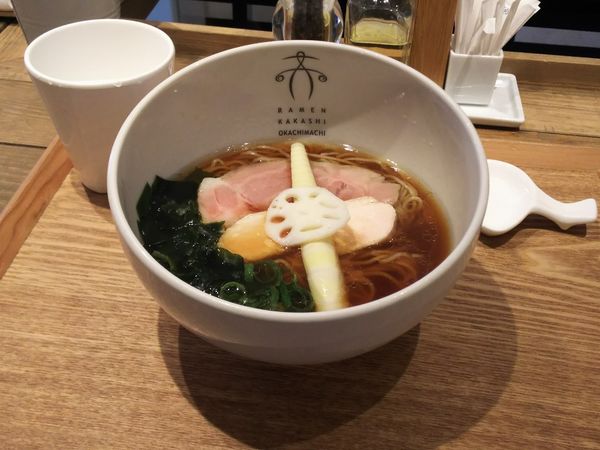 「鶏清湯醤油」@案山子の写真