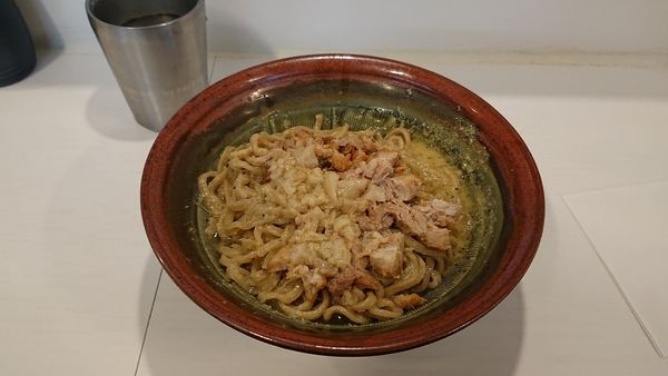 「F系カルボナーラ ミニ アブラ」@ハイパーファットンの写真