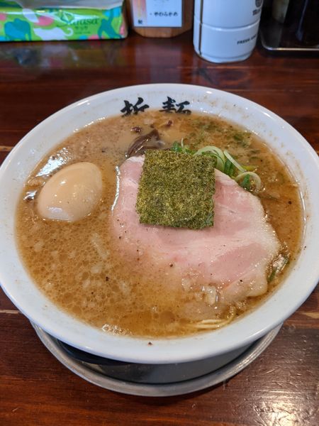 「醤油味玉ラーメン」@三代目 哲麺 羽村店の写真