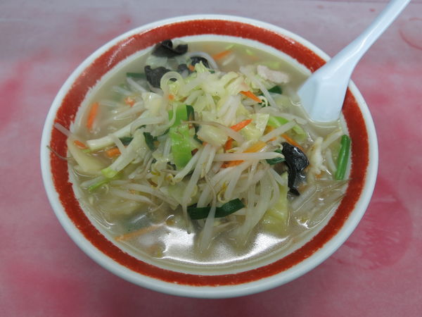 「タンメン：830円」@ごくうらーめん 大千元の写真