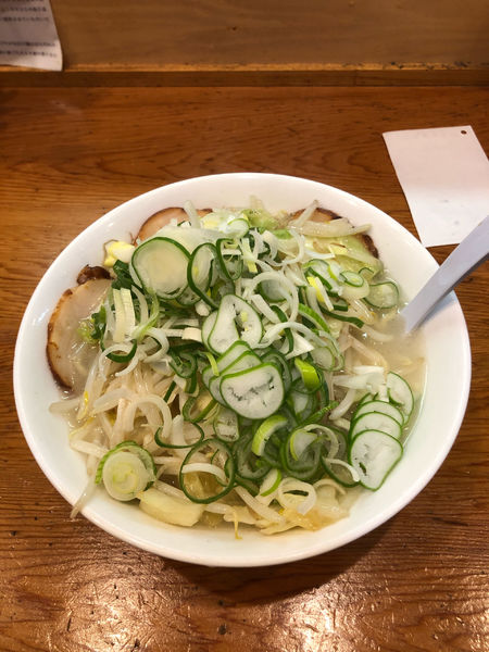 「塩　+　チャーシュー」@らーめん菜館 一の写真