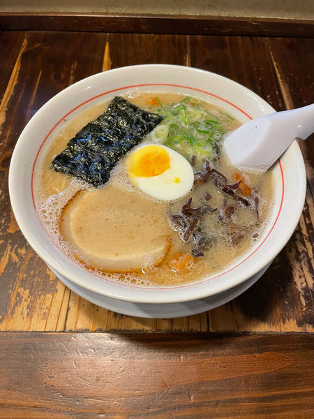 「久留米屋台ラーメン」@天砲ラーメンの写真